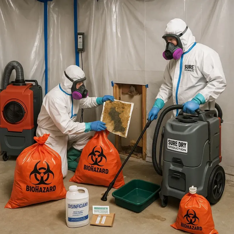 Contaminated Water Handling Protocols process in Beecher, MI