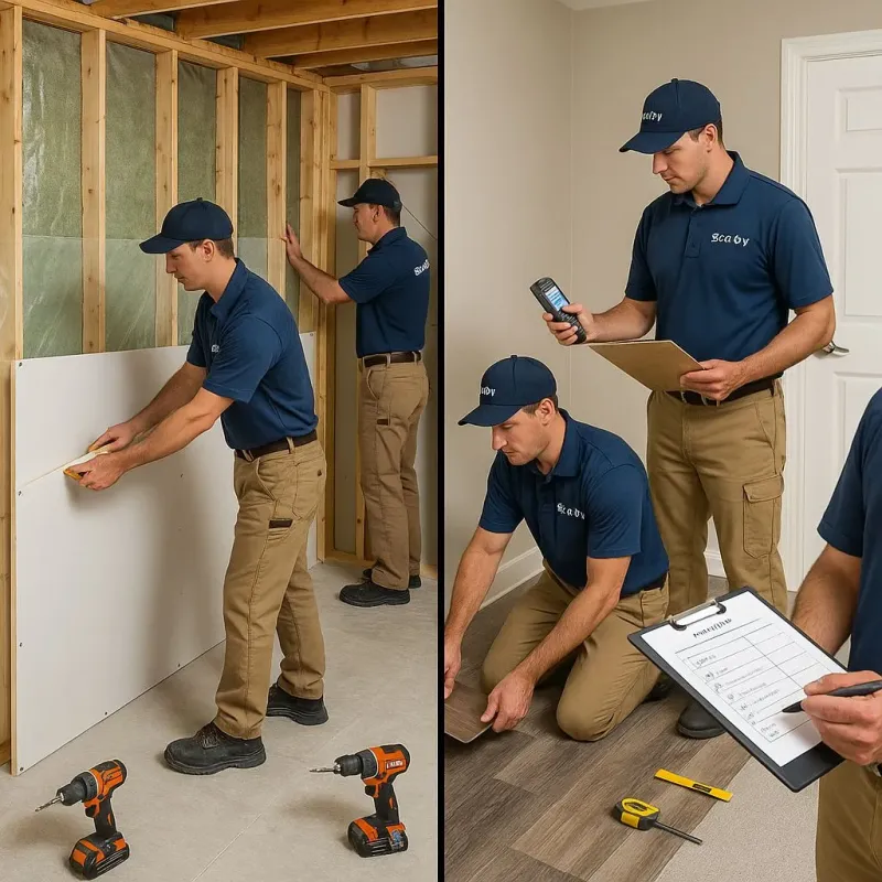 Repairs and Reconstruction process in Beecher, MI